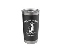 Phillip Island Australia Penguin Travel Graphic Stainless Steel Insulated Tumbler