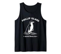 Phillip Island Australia Penguin Travel Graphic Tank Top