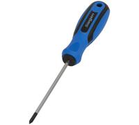 Phillips 1 x 75mm Screwdriver with Soft Grip Handle - Chrome Vanadium Shaft