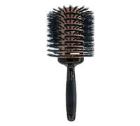 Phillips Brush Luxe Tourmaline Monster Vent 2 Professional Hair Brush (4.5 Diameter Barrel) - Vented Hairbrush Nylon Reinforced Boar Hair Bristl