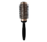 Phillips Brush Luxe Vented Thermal Round 2 Brush - 2.5 inch Diameter Vented Barrel Brush with Heat Retaining Aluminum Core Sleek Rose Gold & Bla