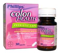 Phillip's, Colon Health Daily Probiotic Supplement, Probiotic Caps, 30 Capsules