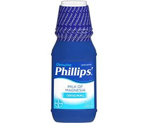 Phillips' Milk of Magnesia Original Liquid, 12 fl oz, 355ml Bayer Consumer