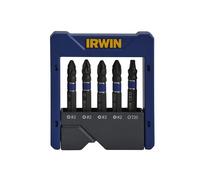 Phillips pozi torx Impact Screwdriver Pocket Bit Set, 5 Piece Irwin Multi One Size