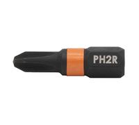 Phillips Reduced #2 Impact Driver Bit - Railer Impact Grade Phillips Reduced #2 Drywall Screw Bits. (25 Pack)