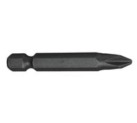 Faithfull Phillips S2 Grade Steel Screwdriver Bits PH2 50mm Pack of 3