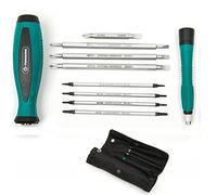 Phillips Slotted Screwdriver Set,Multi-Bit Magnetic Long Double Sided Inserts Screwdrivers,Professional Repair Tool Kit Home Appliances Cell Phone, Tablet, PC, Macbook Repair Multi Function Hand Too
