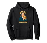 Philly Cheesesteak Benjamin Franklin Philadelphia Foods Pullover Hoodie