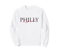 Philly Girl Minimalist Aesthetic Philadelphia Girls Sweatshirt