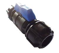 Philmac Metric/Imperial Ball Valve POL x POL 25MM / 3/4" (1/4 Turn) 95372