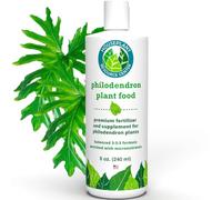 Philodendron Fertiliser - Liquid Plant Food for Strong Roots, Healthy Growth & Lush Foliage | 3-3-3 NPK Formula with Sea Kelp, Humic & Fulvic Acid | Essential Nutrients for Tropical Houseplants (8 oz)