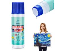 PHILODOGS 120ml Puzzle Glue with Sponge Applicator - Clear Jigsaw Puzzle Saver for Kids and Adults, for 1000/1500/3000 piece Puzzles