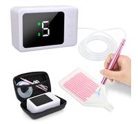 Philorn Electric Diamond Art Vacuum Pen Kits for Adults, Cordless Diamond Art Vacuum Pen with Storage Case, 1200mAh 5 Adjustable Suction Level LED Screen Rechargeable Diamond Art Accessories