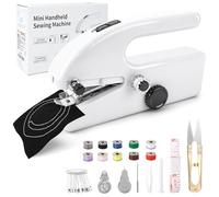Philorn Handheld Sewing Machine, Quick Portable Sewing Machine for Beginners, Sewing Kit for Home Travel and Craft Projects