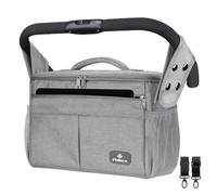 Philorn Pram Bag Baby Stroller Organizer with Insulated Cup Holders