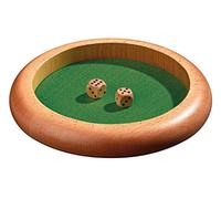 Wooden Dice Tray, 22cm (UK)