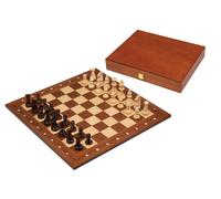 Philos Tournament Wooden Chess Set with Board, Pieces and Storage Box