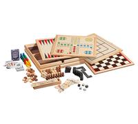 Philos Wooden Game Compendium - 35cm (10 games) (UK)