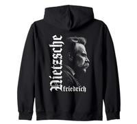 Philosopher Friedrich Nietzsche Morality Moral Philosophy Zip Hoodie