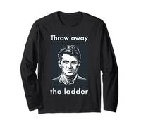 Philosopher Wittgenstein Ladder Saying Long Sleeve T-Shirt