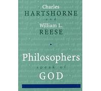 Philosophers Speak of God