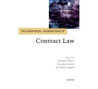 Philosophical Foundations of Contract Law