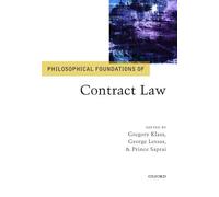 Philosophical Foundations of Contract Law (Philosophical Foundations of Law)