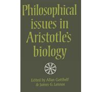 Philosophical Issues in Aristotle's Biology