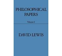 Philosophical Papers: Volume 1.by Lewis New 9780195032048 Fast Free Shipping<|