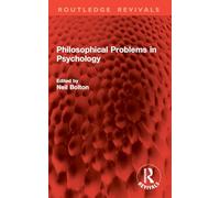 Philosophical Problems in Psychology (Routledge Revivals)