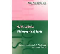 Philosophical Texts (Oxford Philosophical Texts) by Leibniz, G. W. (1998) Paperback
