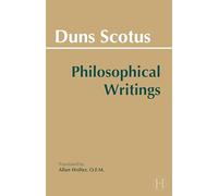 Philosophical Writings: A Selection (Hackett Classics)