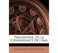 Philosophie. De La Connaissance De L'âme