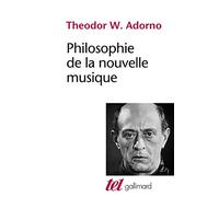Philosophie de la nouvelle musique (Tel)