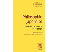 Philosophie japonaise - le néant, le monde et le corps