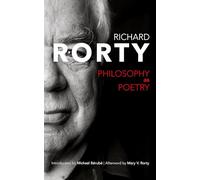 Philosophy as Poetry (Page-Barbour Lectures)