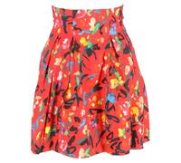 Philosophy By Lorenzo Serafini Preloved Di Printed Skirt Red Cotton Red