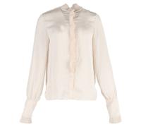 Philosophy By Lorenzo Serafini Women's Preloved di Ruffle Blouse Cream Polyester | Size: 46