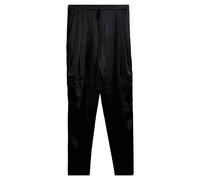 Philosophy By Lorenzo Serafini Women's Preloved Pleated Draped Trousers Black Acetate | Size: 2
