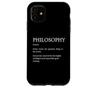 Philosophy Definition - Funny Sarcastic Explanation Case for iPhone 11