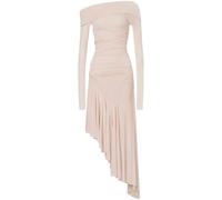 Philosophy Di Lorenzo Serafini draped asymmetric midi dress - Pink 40