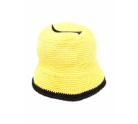 Philosophy Di Lorenzo Serafini Kids embroidered-logo knitted hat - Yellow M