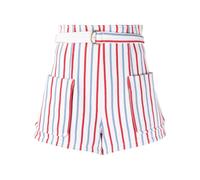 Philosophy Di Lorenzo Serafini striped high-waisted shorts - Neutrals 38