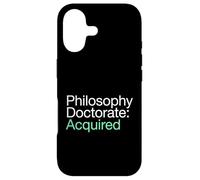 Philosophy Doctorate Acquired PhD Graduate Case for iPhone 17
