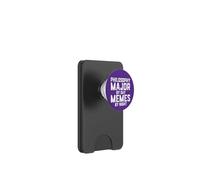 Philosophy Major By Day Memes By Night Philosopher Student PopSockets PopWallet for MagSafe