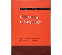 Philosophy of Language (Cambridge Textbooks in Linguistics)