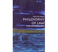 Philosophy of Law: A Very Short Introduction