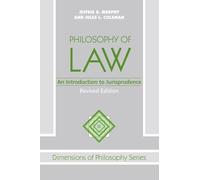 Philosophy Of Law: An Introduction To Jurisprudence (Dimensions of Philosophy Series)
