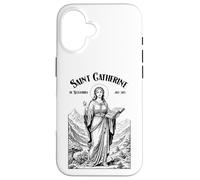 Philosophy Philosopher Patron Saint Catherine Philosophers Case for iPhone 16