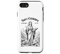 Philosophy Philosopher Patron Saint Catherine Philosophers Case for iPhone SE (2020) / 7/8